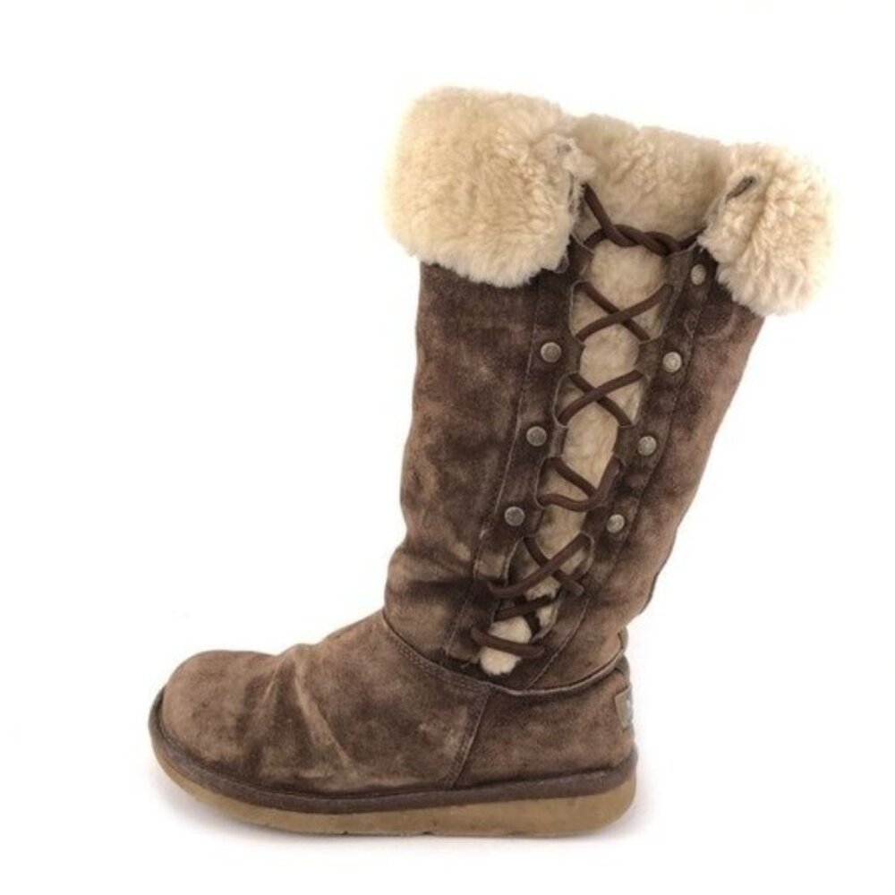 UGG Upside Shearling Cuff Winter Boots 6